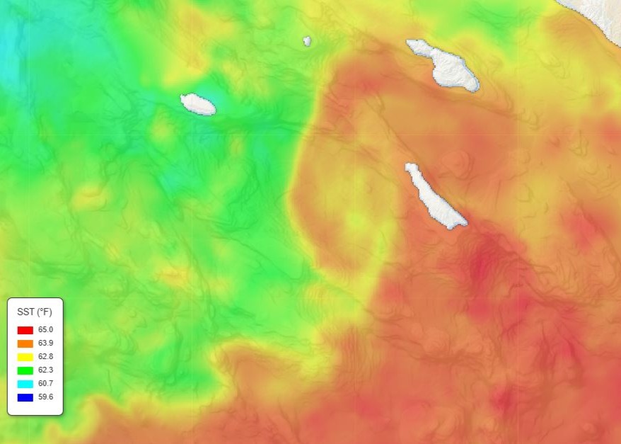 Cortez Bank SST chart